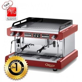 تصویر اسپرسو ساز اتوماتیک دو گروپ آستوریا مدل pratic ostorio practic Espresso maker