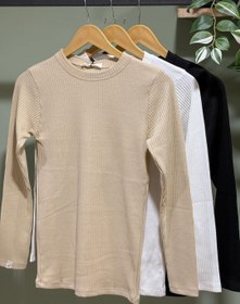 تصویر بلوز کبریتی یقه گرد (کد890) 