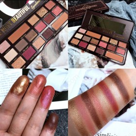 تصویر پالت سایه چشم بیوتیفول 16 رنگ فبل Febble The Most Beautyful Eyeshadow Palette 