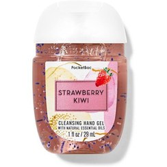 تصویر ضد عفونی کننده دست بث اند بادی ورکس مدل Strawberry Kiwi 