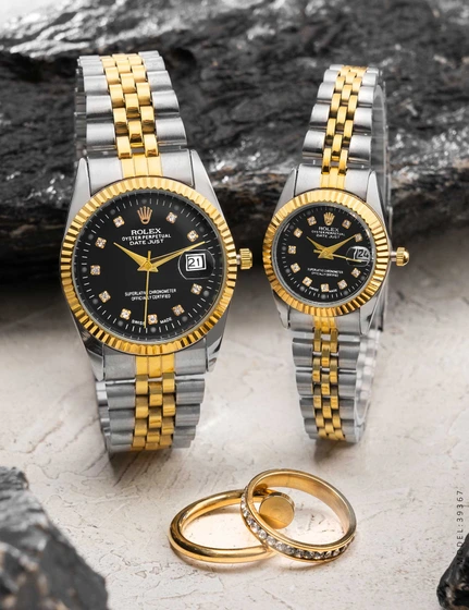 خرید و قیمت ست ساعت مچی استیل Rolex مدل 39367 | ترب