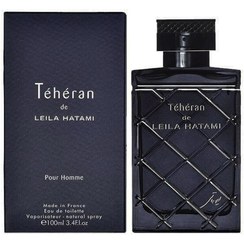 تصویر ادوتویلت مردانه Teheran حجم 100میل لیلا حاتمی Leila Hatami Teheran Eau De Toilette For Men 100ml