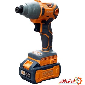 تصویر پیچ گوشتی شارژی ضربه ای براش لس 20 ولت آنکور مدل DCL1 Anchor DCL1 Cordless Impact Screw Driver