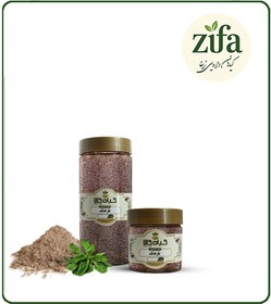 تصویر دانه بارهنگ خشک یا پودری بسته بندی 