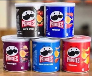 تصویر چیپس پرینگلز۴۰گرمی - فلفلی 