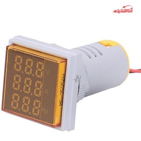 تصویر چراغ سیگنال تریپل مربع JBH کد DI 22-VAH-S 