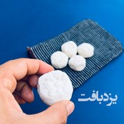 تصویر پک کیسه حمام سنتی یزدی مشکی + روشور 