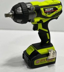 تصویر بکس شارژی 21 ولت ایکس کورت گیربکسی مدل XDC21-310D XDC21-310D Xcort 21V Li-i0n Impact Wrench 300N.M 2200Rpm 2700Bpm 1.2Inch