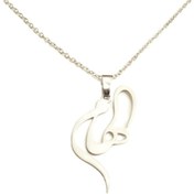 تصویر گردنبند دخترانه ۶۰ سانتی‌متری استیل 