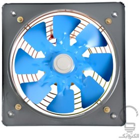 تصویر هواکش خانگی دمنده مدل فلزی 12 سانت 2050 دور ا Damandeh plate mounted axial fan VMA-12S2S 