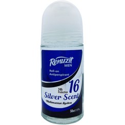 تصویر رول ضد تعریق رینوزیت مدل Silver Scent حجم 50 میلی لیتر 