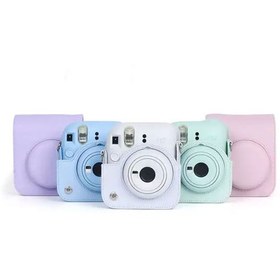 تصویر کیف چرمی دوربین فوجی فیلم اینستکس مینی FujiFilm Instax mini 12 Bag 