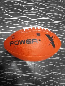 تصویر توپ راگبی چرم خارجی 