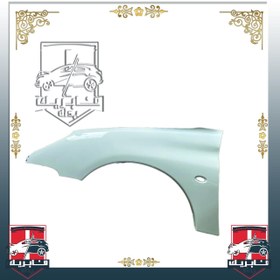 تصویر گلگیر جلو پژو 206‌SD خام 