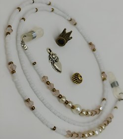 تصویر بند عینک مهره منجوقی 