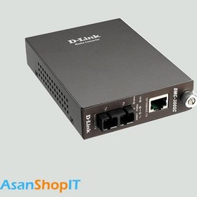 تصویر مبدل فیبر نوری (مدیا کانورتور) به اترنت دی لینک مدل DMC-300SC کارکرده Used D-Link DMC-300SC Media Converter