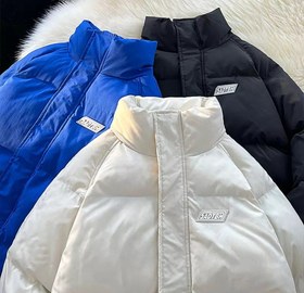 تصویر کاپشن پفکی ساده 