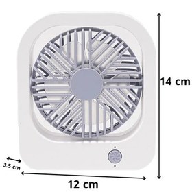 تصویر پنکه رومیزی مدل 2127 