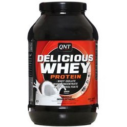 تصویر دلیشس وی 1 کیلو گرمی کیو ان تی - کارامل Delicious Whey 1 kg QNT