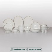 تصویر سرویس چینی 134پارچه پُرسل 