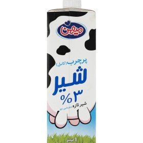 تصویر شیر پر چرب میهن - 1 لیتر 