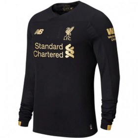 تصویر پیراهن دروازه بانی لیورپول آستین دار فصل Liverpool 2019-20 Jersey Goalkeeper Long Sleeve 