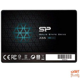 تصویر حافظه SSD سیلیکون پاور مدل Ace A55 ظرفیت 128 گیگابایت Silicon Power SSD Ace A55 capacity 128 GB