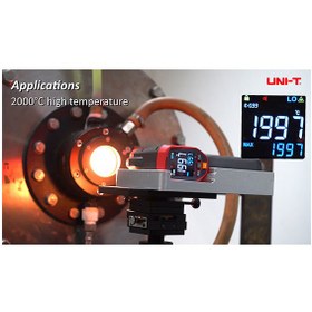 تصویر ترمومتر لیزری یونیتی مدل UNI-T UT305S ا UT305S Professional Infrared Thermometer UT305S Professional Infrared Thermometer