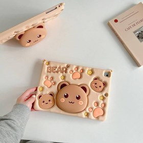 تصویر قاب تبلت خرسی 