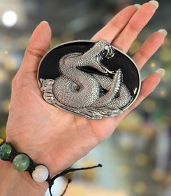 تصویر سگک کمربند مار 