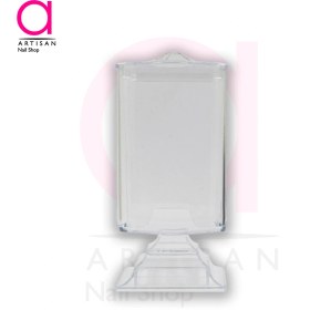 تصویر جای پد کلینزر کاشت ناخن شیشه ای 