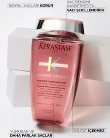 تصویر Kerastase شامپو تغذیه کننده و محافظت از Chroma Absolu برای موهای رنگ شده 250ml 1Ker240 