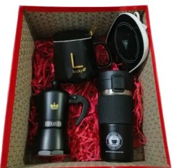 تصویر باکس کادو قهوه‌باز حرفه‌ای- کد 205 