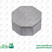 تصویر کپ گالوانیزه دنده ای 4اینچ 