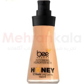 تصویر کرم پودر بی مدل Outstanding شماره 410 حجم 30 میلی لیتر Bee Beauty Outstanding Foundation Cream NO.410