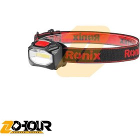 تصویر چراغ پیشانی رونیکس 100 لومن مدل RH-4283 ا Ronix Headlamp RH-4283 Ronix Headlamp RH-4283
