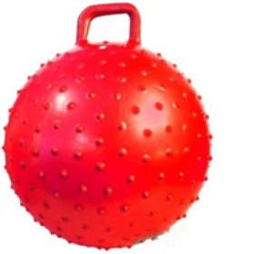 تصویر توپ دسته دار 600گرمی قرمز 