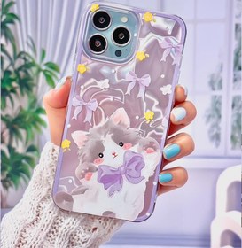 تصویر کاور گوشی طرح گربه مناسب برای گوشی a15 The cat-themed phone case is suitable for samsong a15