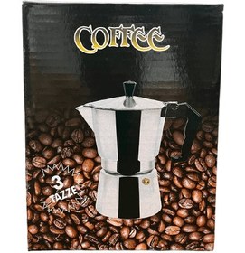 تصویر قهوه جوش و اسپرسو ساز مدل 3 Cup 