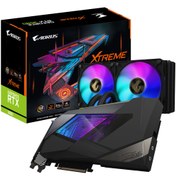 تصویر کارت گرافیک گیگابایت AORUS RTX 3090 XTREME WATERFORCE 