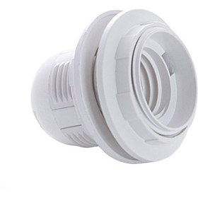 تصویر سرپیچ لامپ گریف دار پایه E27 مدل راکوردار بسته 5 عددی 