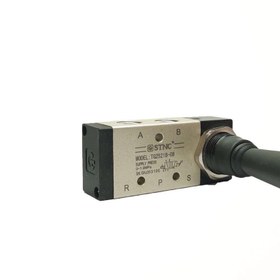 تصویر شیر دستی پیکانی پنوماتیک 1/4*5/2 اس تی ان سی (STNC) TG2521B-08 