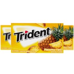 تصویر آدامس تریدنت طعم آناناس ۳۵ گرم 