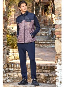 تصویر ست ورزشی سه‌تکه مردانه مدل 24463 - رنگ آنتراسیت برند cossy by aqua 24463 Men's 3-Piece Tracksuit Set-Anthracite