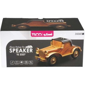 تصویر اسپیکر بلوتوث و قابل حمل طرح خودرو تسکو مدل TS 2327 TSCO TS 2327 Portable Bluetooth Speaker