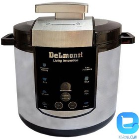 تصویر زودپز دیجیتالی دلمونتی مدل DL150A ا Delmonti digital pressure cooker model DL150A Delmonti digital pressure cooker model DL150A