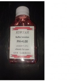 تصویر بافر پی اچ 4 ایرانی Buffer concentrate pH 4.00 