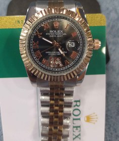 تصویر ساعت مردانه رولکس ROLEX - تمام استیل ROLEX (oyster perpetual)