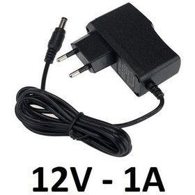 تصویر آداپتور 12 ولت 1 آمپر Adapter 12 Volt 1 Amper