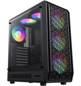 تصویر کیس کامپیوتر گیم مکس Forge AB RGB Mid Tower مشکی GameMax Forge AB RGB Mid Tower Black Computer Case